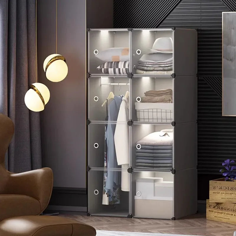 Space Saving Modular Closet Small Shelves