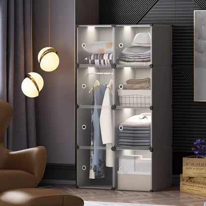 Space Saving Modular Closet Small Shelves
