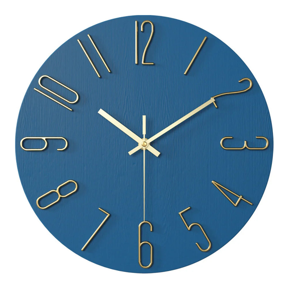 Wall Clock Battery Powered