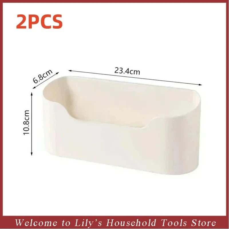 Wall-mounted Adhesive Storage Rack