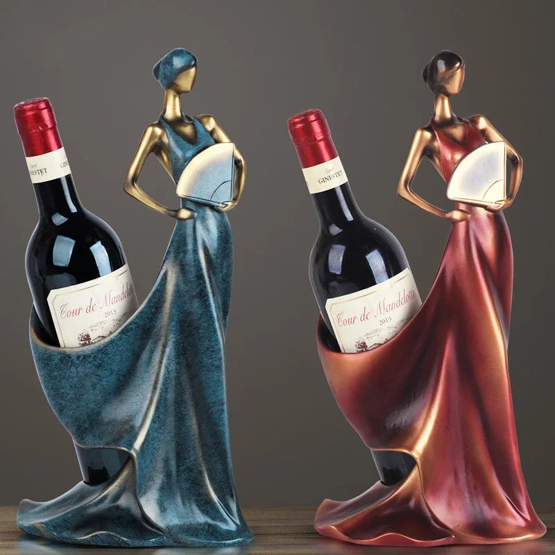 Wine Bottle Display Rack