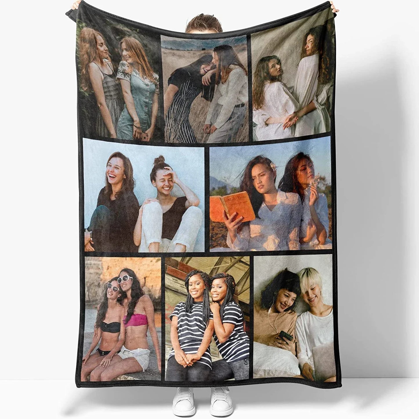 Custom Flannel Throw Blanket