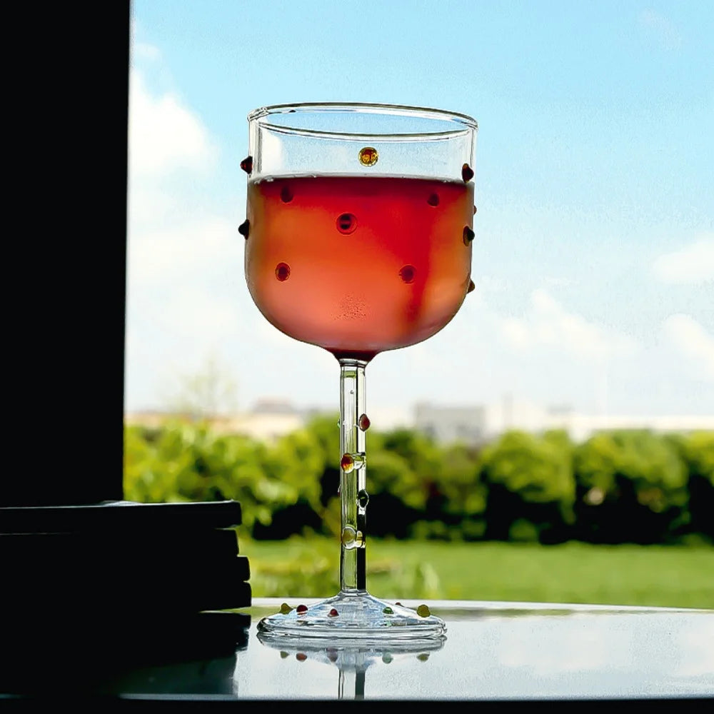 Colorful Candy Glass Wine Glasses