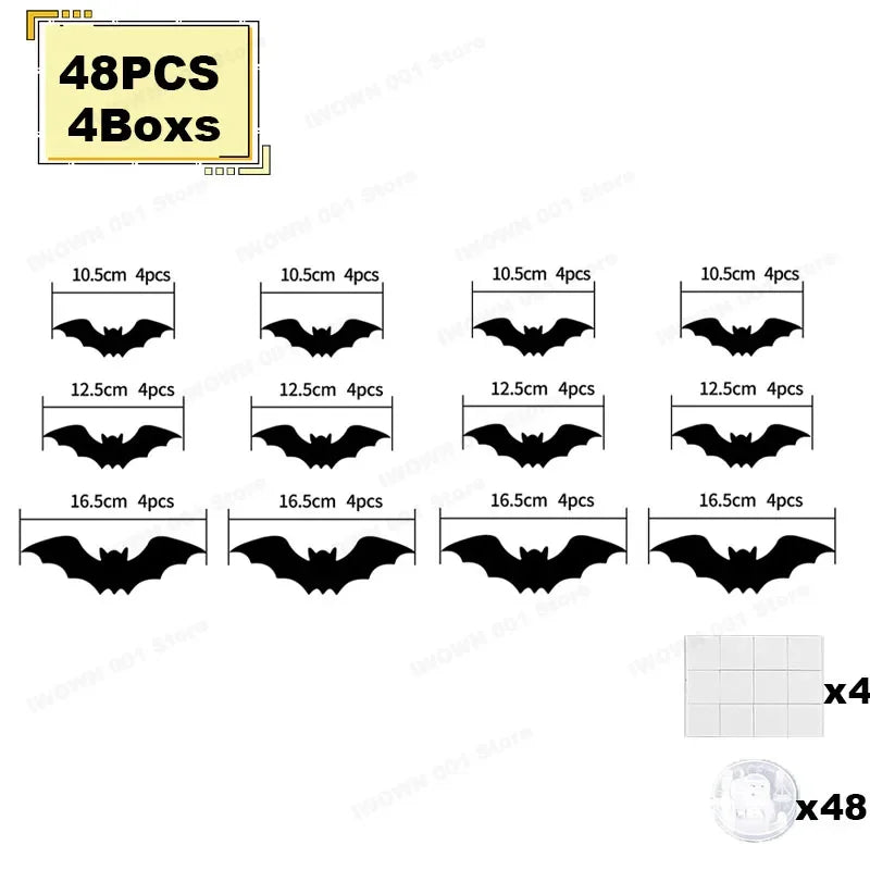 Halloween Bat/Spider Decor