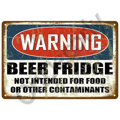 Retro Alcohol Brand Signs