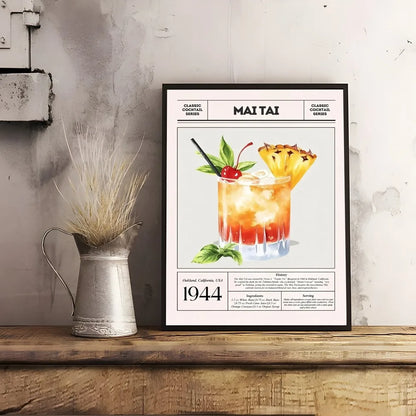 Cool Cocktail Wine Art