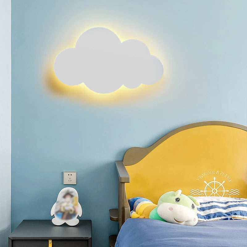 Baby Room Cloud Wall Light for Tiny Dream Collection