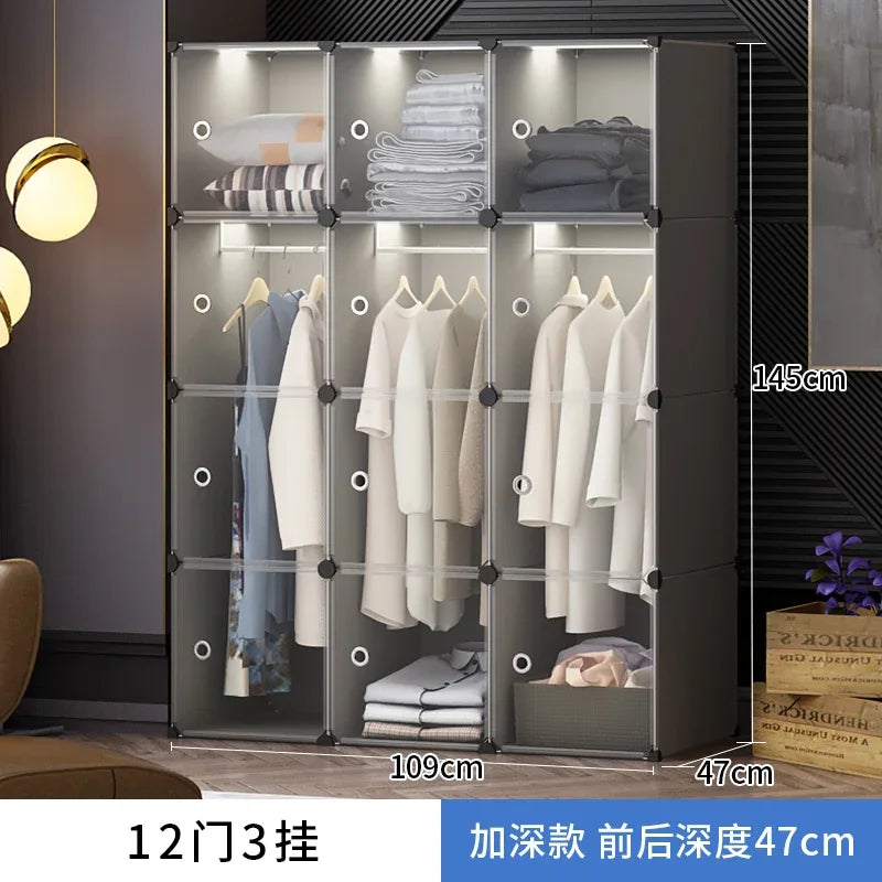 Space Saving Modular Closet Small Shelves