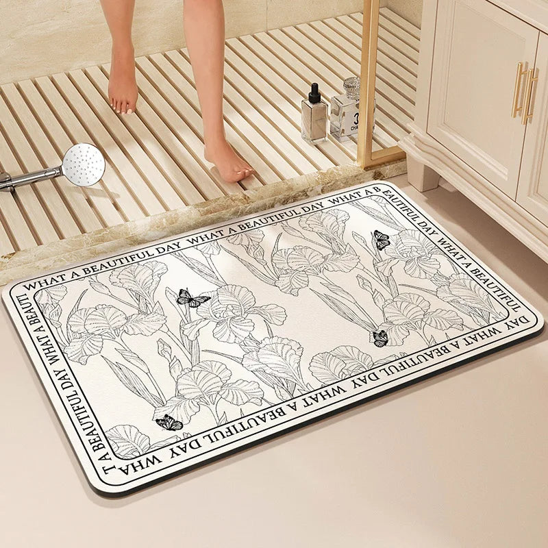Designed Bathroom  Bath Mat
