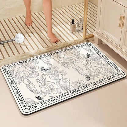 Designed Bathroom  Bath Mat