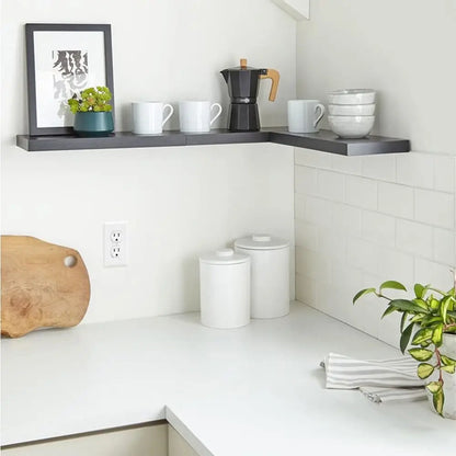 Wooden Hanging Storage Shelves
