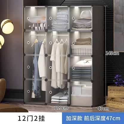 Space Saving Modular Closet Small Shelves
