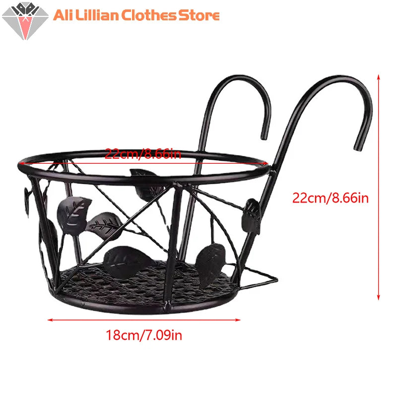 Outdoor Hanging Basket Planter