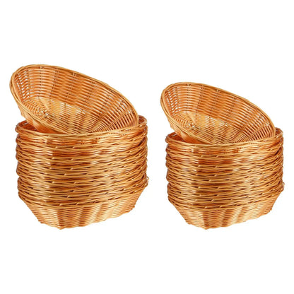 10 Pack Woven Baskets
