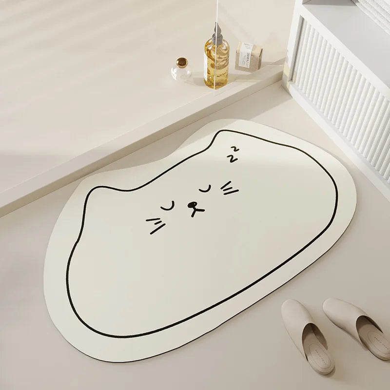 Cat Bathroom Mats