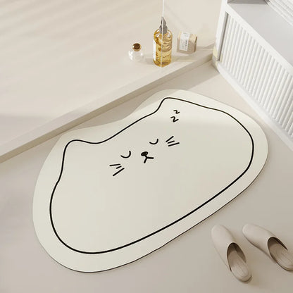 Cat Bathroom Mats