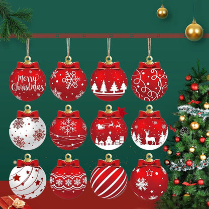 2025 Wooden Christmas Ornaments