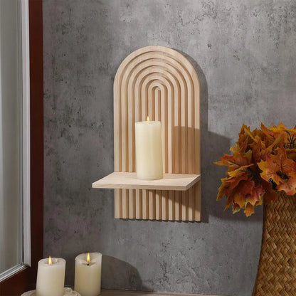 Boho Wooden Shelves