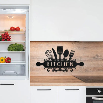 Kitchen Metal Decor