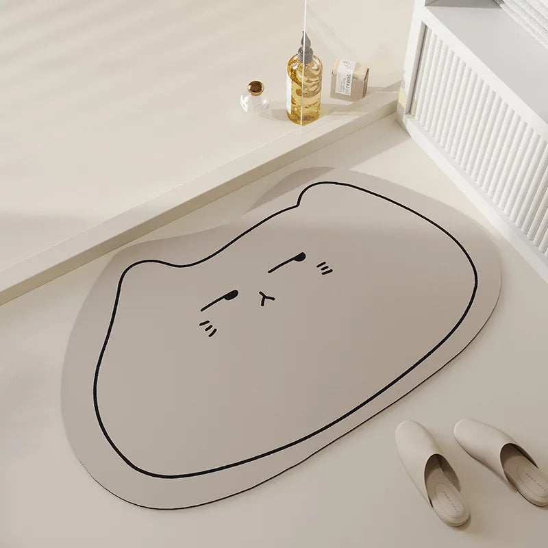 Cat Bathroom Mats