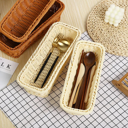 Kitchen Cutlery Storage Basket