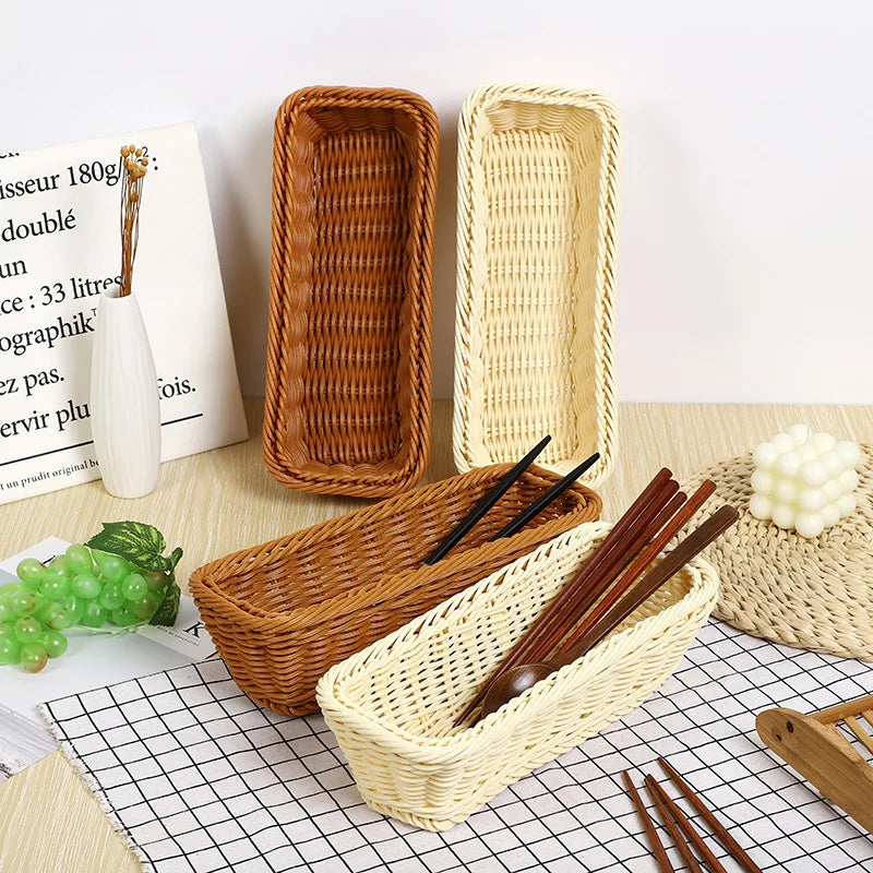 Kitchen Cutlery Storage Basket