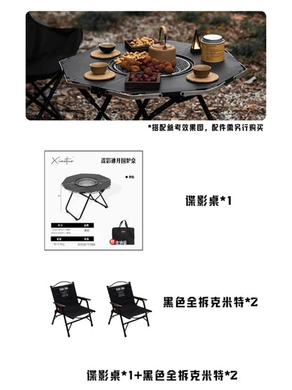 Ground Lounge Outdoor Table Design