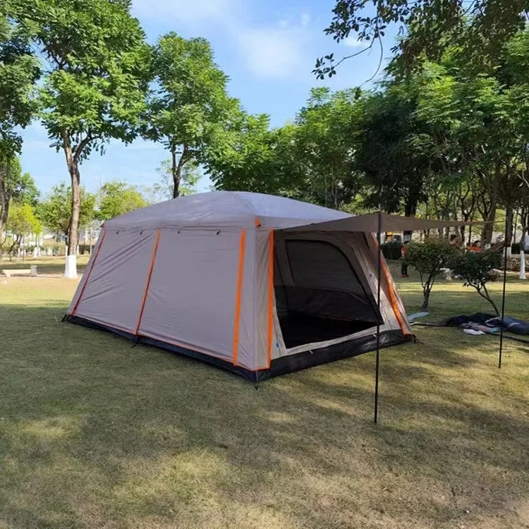 New Outdoor 8-12 People Double Tent