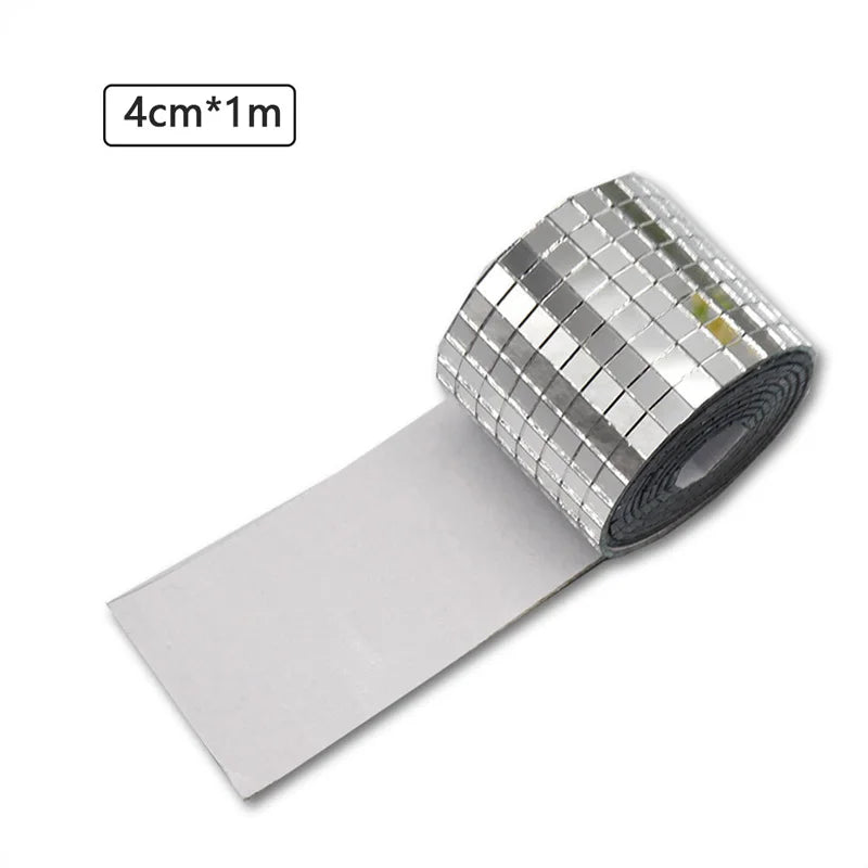 Mirror Wall Sticker Mosaic Tiles
