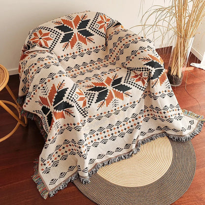 Aztec Blanket Throw Blanket