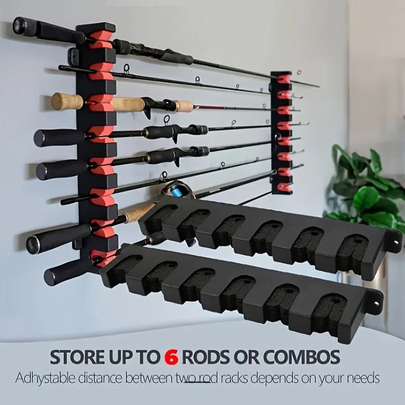 Fishing Rod Storage Rack