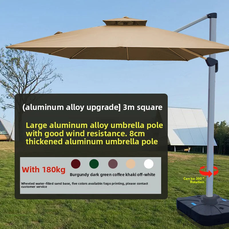 Outdoor Sun Umbrella, Cantilever