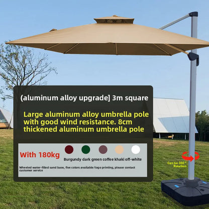 Outdoor Sun Umbrella, Cantilever