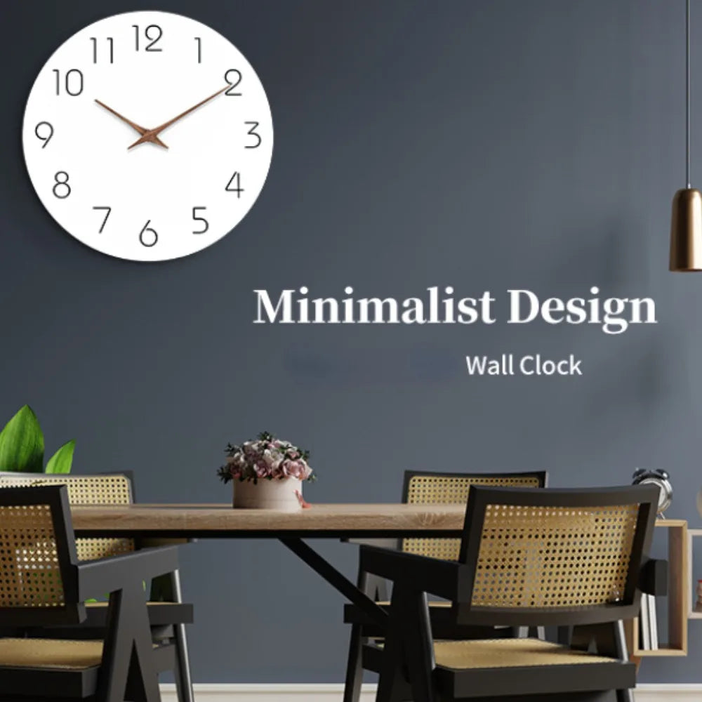 Wall Clock 12 Inch Silent
