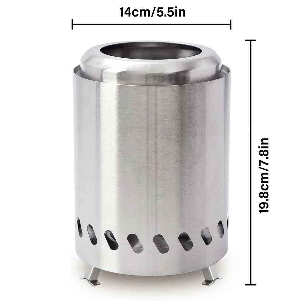 Outdoor Smokeless Tabletop Fire Pit
