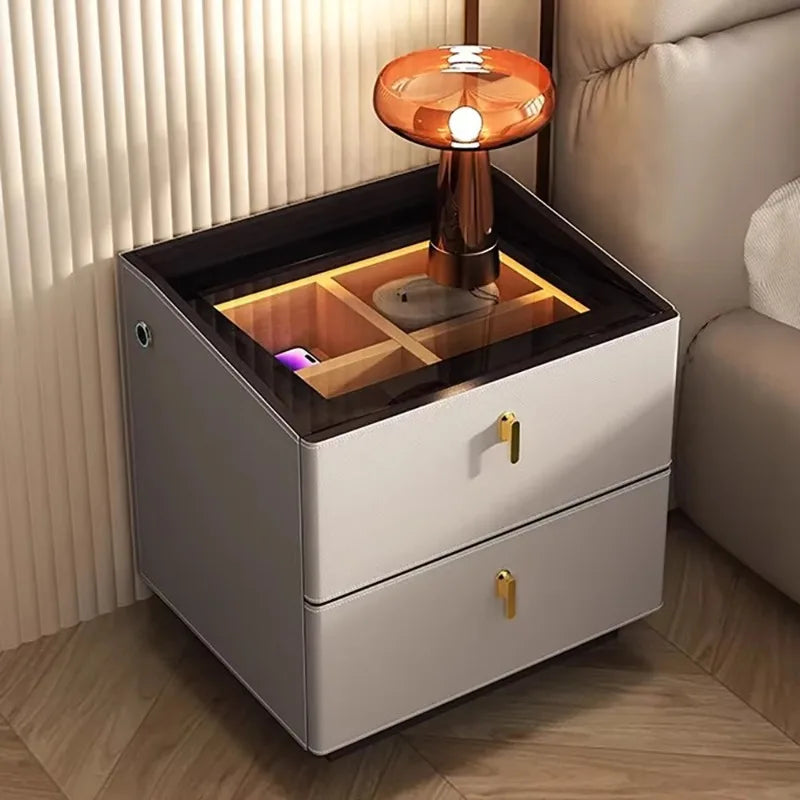 Modern Light Sensor Nightstand