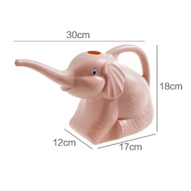 Cute Plastic Elephant  Watering Can