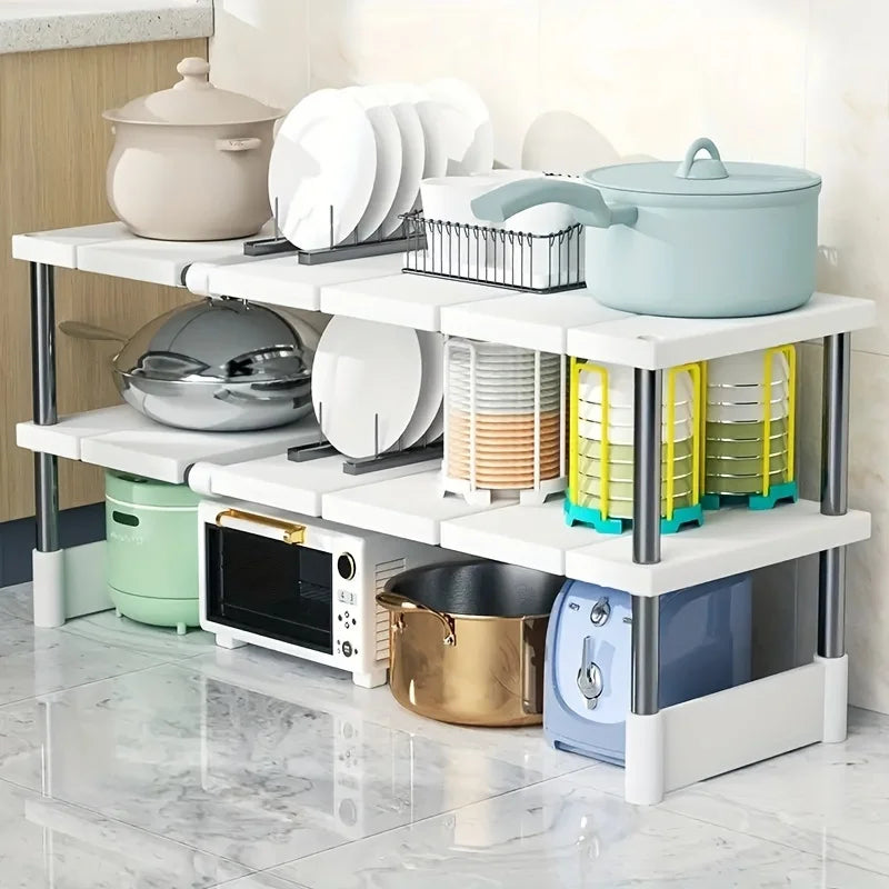 Under Sink or on Counter Shelves