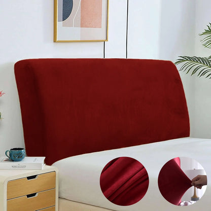 Velvet Bed Headboard Cover