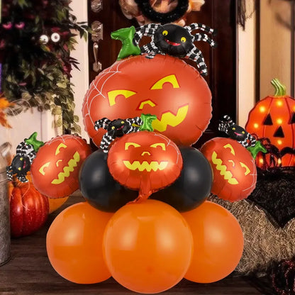 6 Different Happy Halloween Balloon Sets