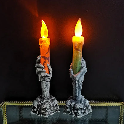 Halloween Skeletons Ghost Party Candles
