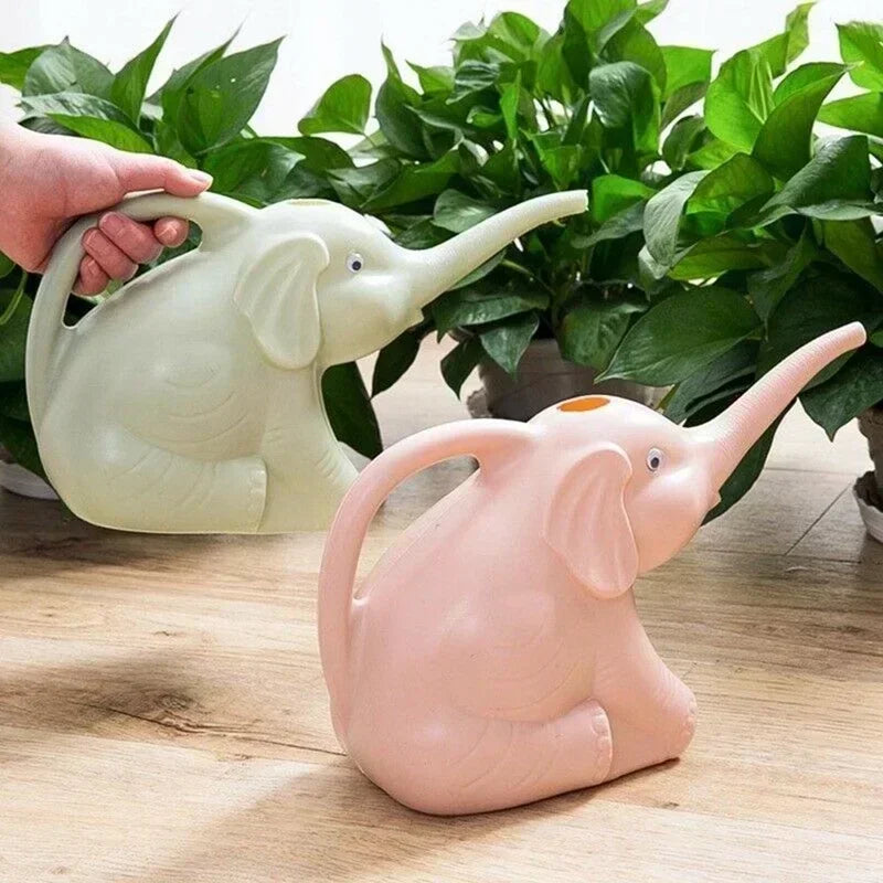 Cute Plastic Elephant  Watering Can