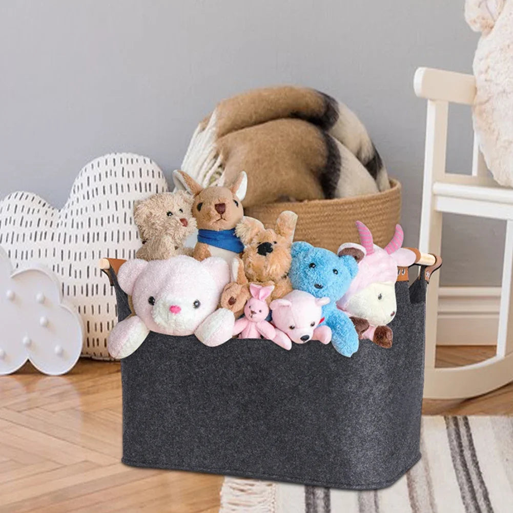 Large Felt Basket
