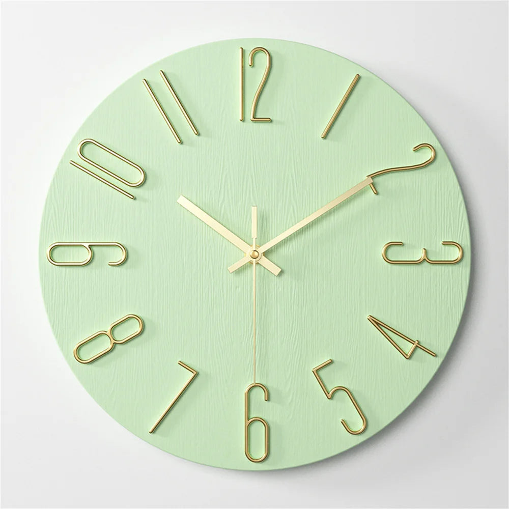 Wall Clock Battery Powered