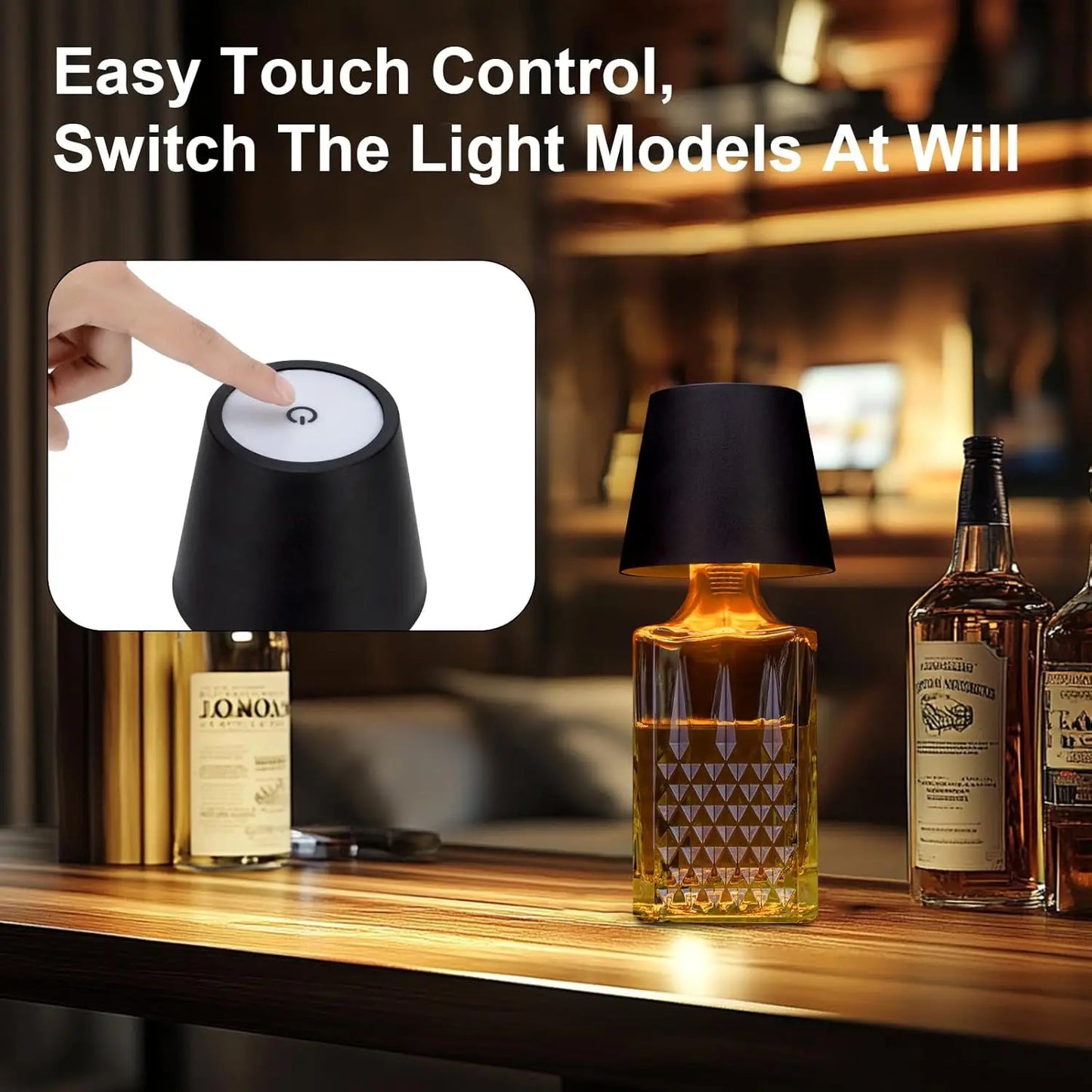 Bottle LED Lamp Desktop