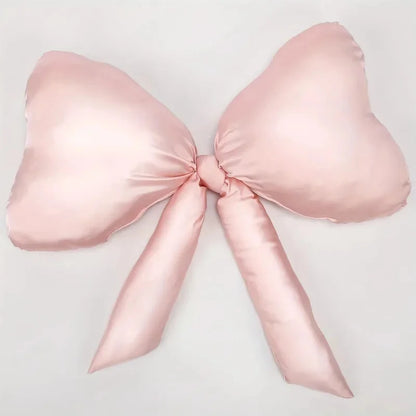 New Large Pink Satin Pillow