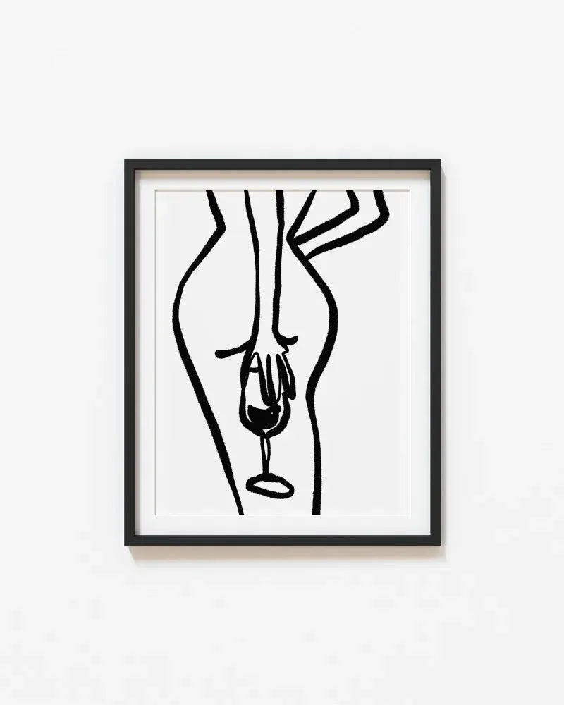 Wine Glass Alcohol Poster