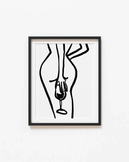 Wine Glass Alcohol Poster