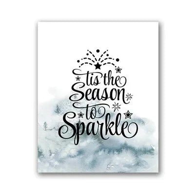 Holiday Decor Christmas Theme Prints