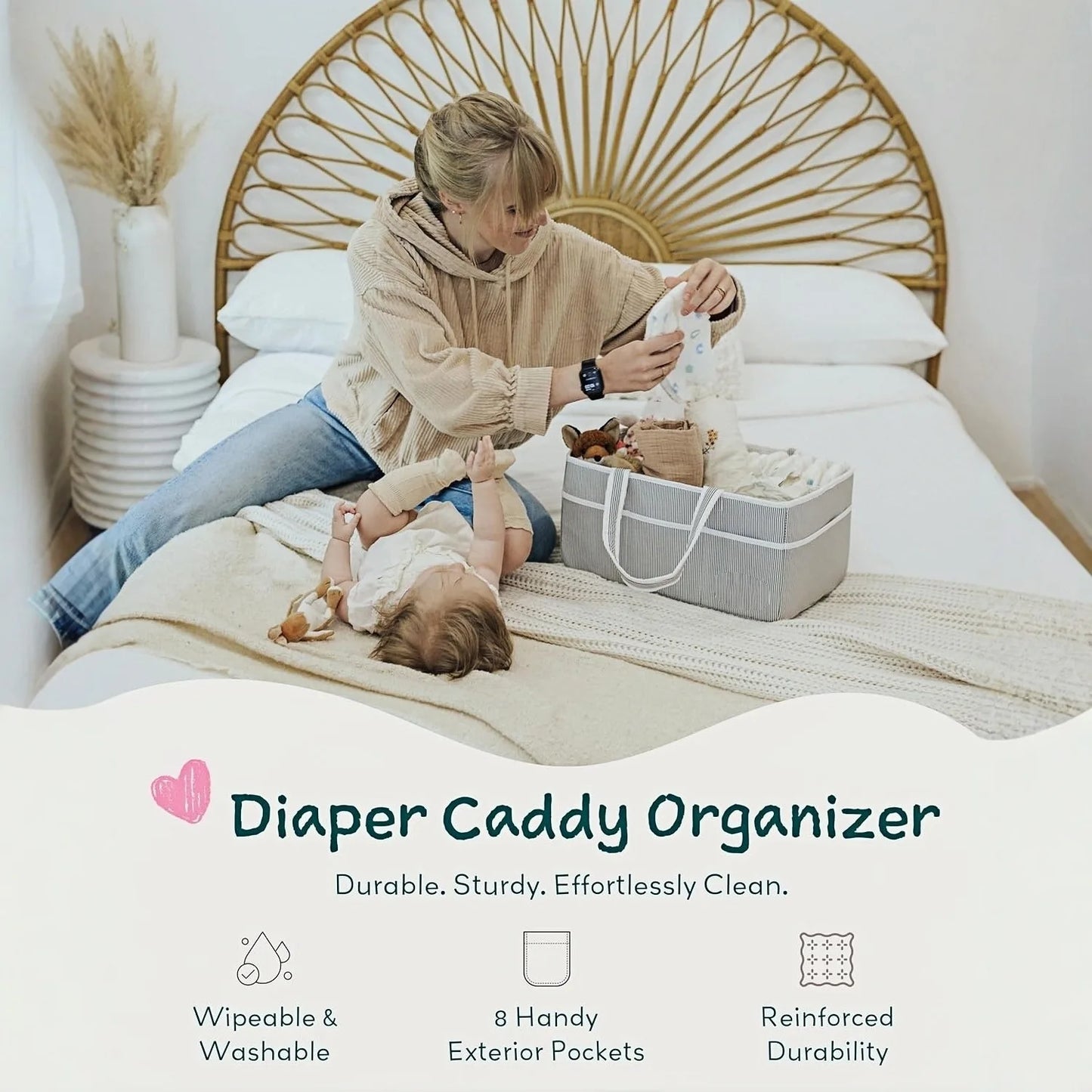 New Baby Diaper Storage Bag for Tiny Dream Collection
